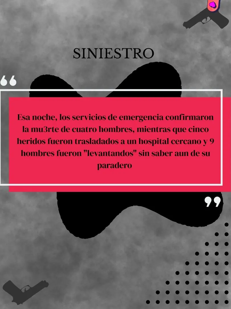 Recuadro rosa sobre fondo gris con el saldo del ataque.