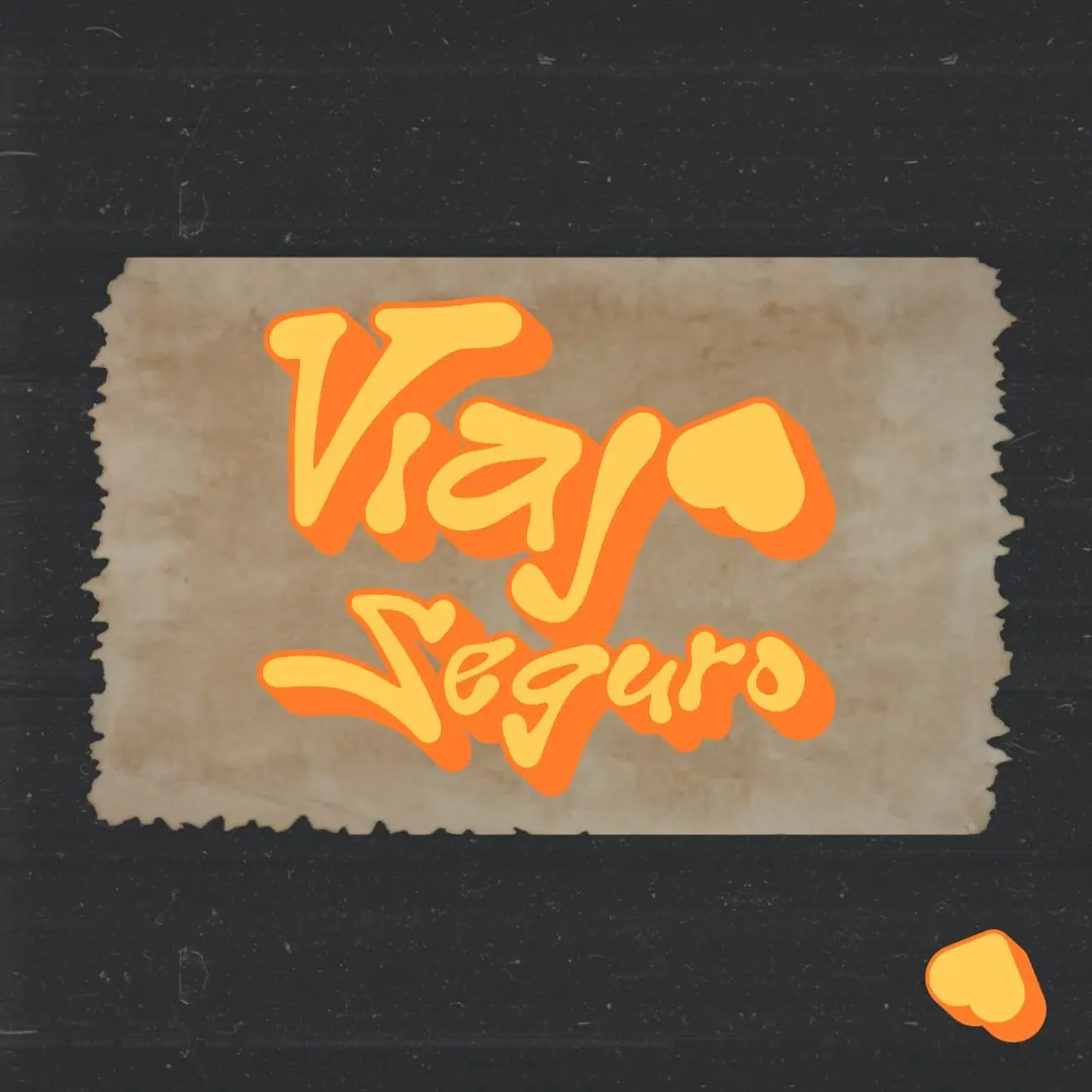 Cierre con el logotipo de Viaja Seguro sobre un papel envejecido.