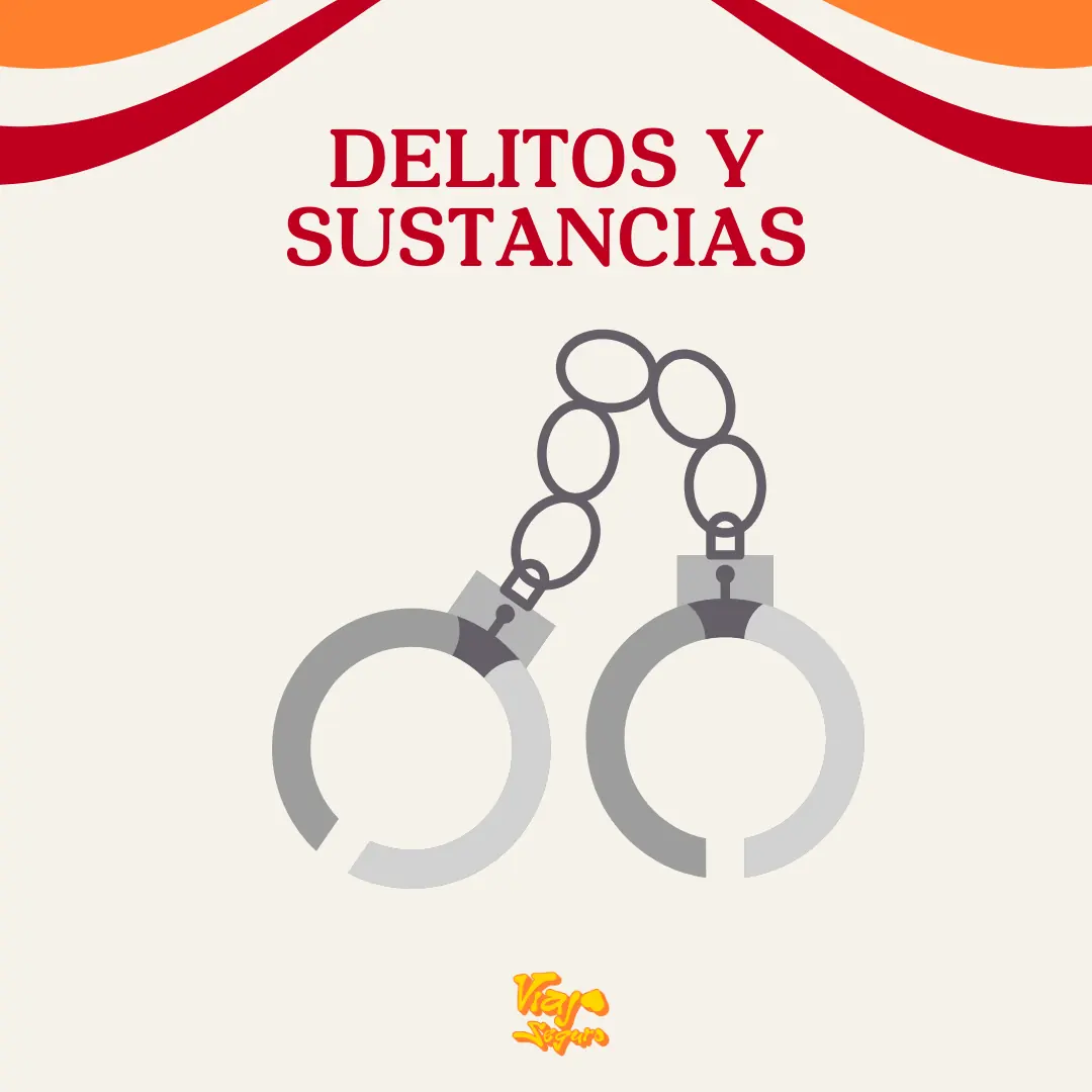 Portada crema con unas esposas ilustradas y el título en rojo.
