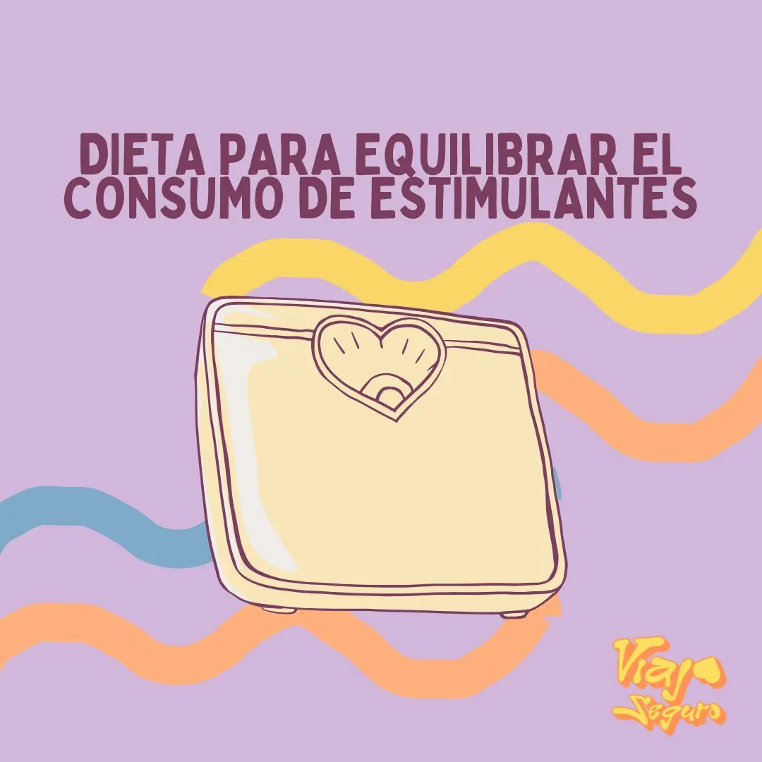 Portada lila con la ilustración de una báscula de baño con un corazón.