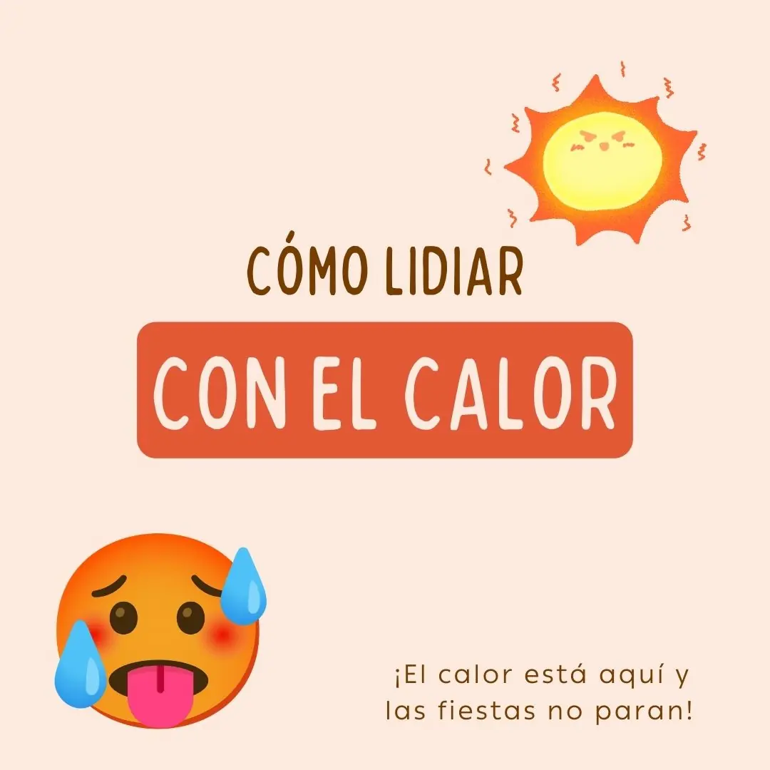 Portada rosa pálido con un sol enojado y una carita acalorada.