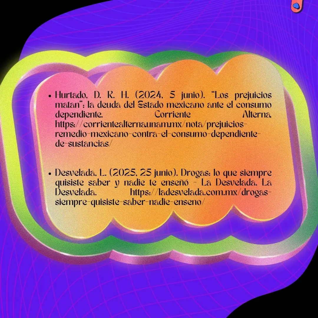 Fondo morado con un globo degradado que contiene las fuentes.