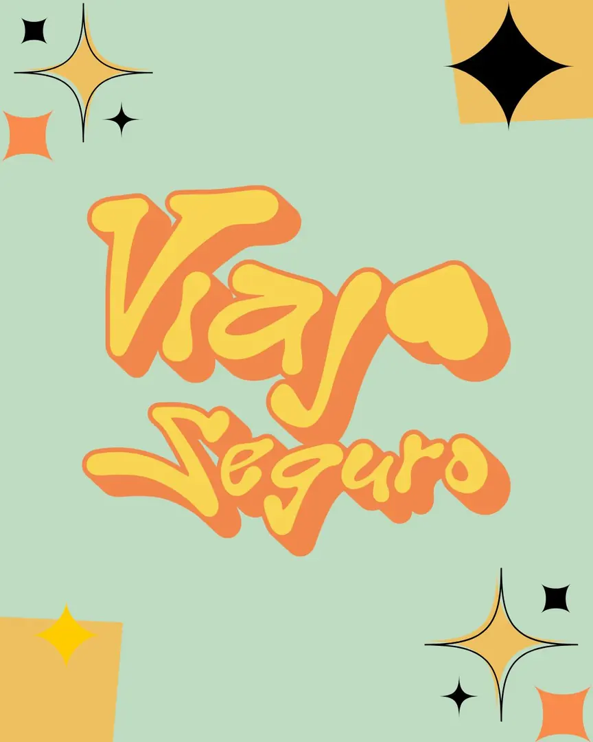 Cierre con el logotipo de Viaja Seguro sobre fondo verde menta.